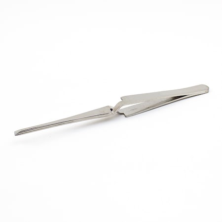 Excel Blades Large Reverse Self Closing, 6.5" Stainless Steel Tweezers, 12pk 30414